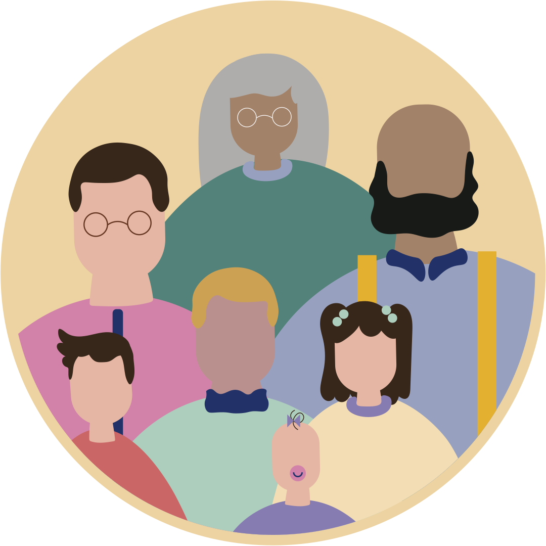 La Familia Es El Lugar Donde Por Esencia Las Personas Clipart (1080x1080), Png Download