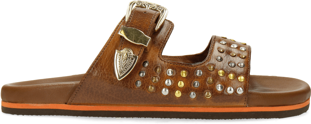 Sandals Helen 4 Tan Rivets Multi - Sandal Clipart (1024x1024), Png Download