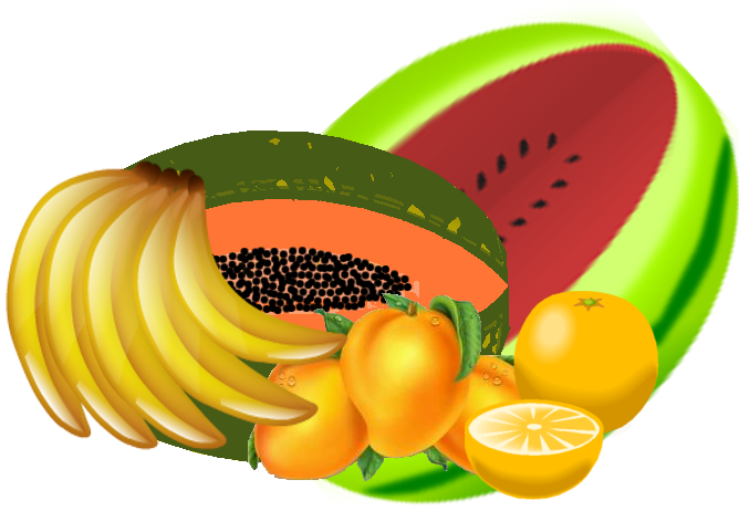 Frutas - Seedless Fruit Clipart (668x462), Png Download