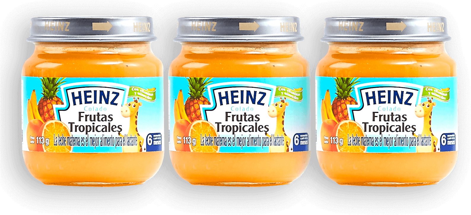Compota Heinz Frutas Tropicales , Png Download Clipart (1588x725), Png Download