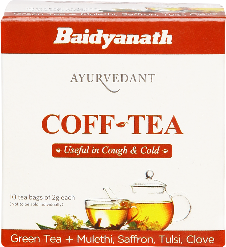 Coff Tea - Baidyanath Herbal Trim Tea Clipart (800x926), Png Download