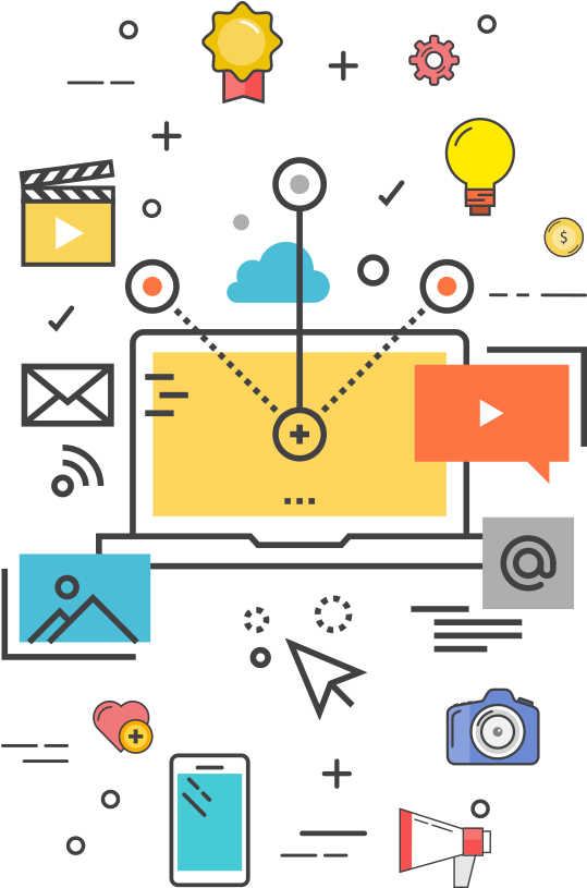 Casestudies Interactive Media - Marketing Clipart (600x831), Png Download