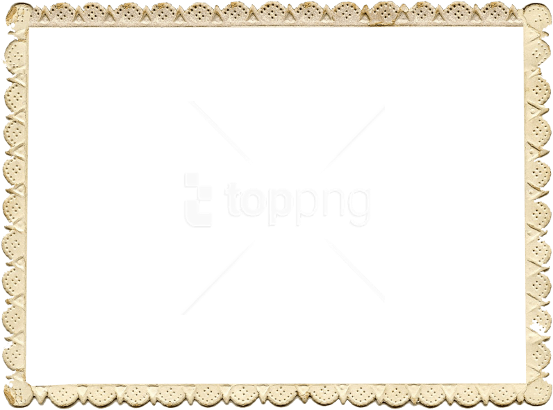 Free Png Vintage Frame Png - Old Photo Frame Free Clipart (850x641), Png Download