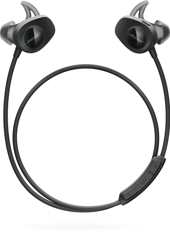 4 - - Bose Soundsport Wireless Headphones Black Clipart (587x804), Png Download