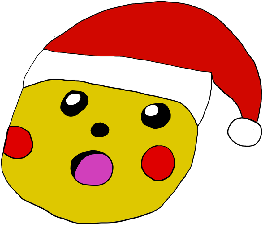 Hope On Twitter - Pikachu Meme Con Gorro De Navidad Clipart (1200x848), Png Download
