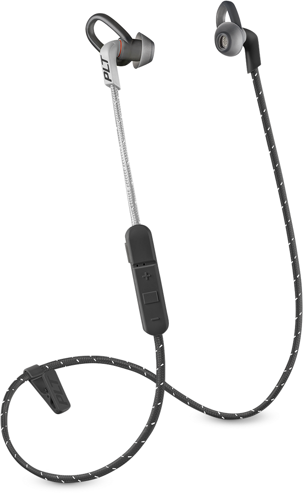 Unique Patent Pending, Secure Fit Eartips And 2 In - Plantronics Backbeat Fit 305 Clipart (619x1000), Png Download