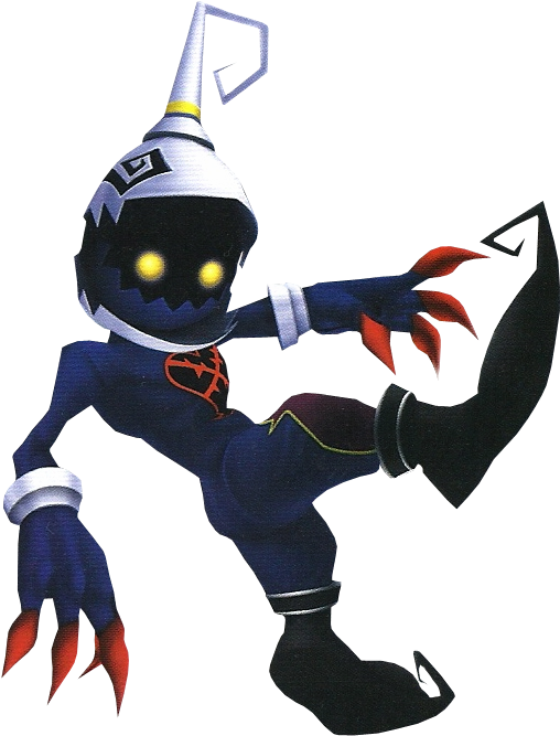 Re - Coded - Heartless Kingdom Hearts Clipart (532x685), Png Download