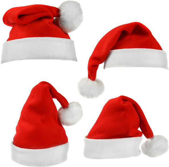 Cosas En Gorros Para Santa - Gorros De Papa Noel Png Clipart (620x620), Png Download