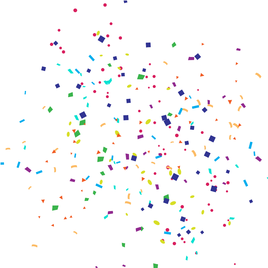 mq #confetti #colorful #floating #falling - Party Confetti Png Clipart -  Large Size Png Image - PikPng