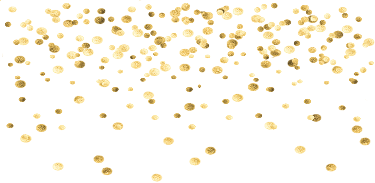 Falling Confetti - Gold Confetti Png Transparent Clipart (1205x590), Png Download