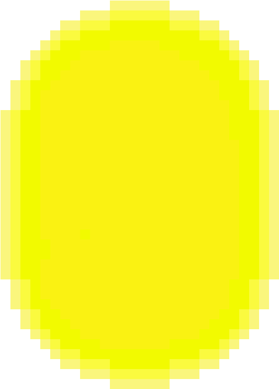 Luz De Elipse - Yoshi Egg 32 Bit Clipart (600x820), Png Download