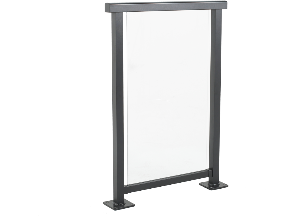 Mid Rise Aluminum Railing Clipart (1200x800), Png Download