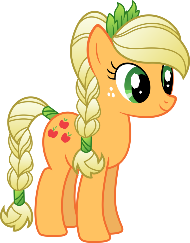 My Little Pony Friendship Is Magic Applejack Clipart (790x1010), Png Download