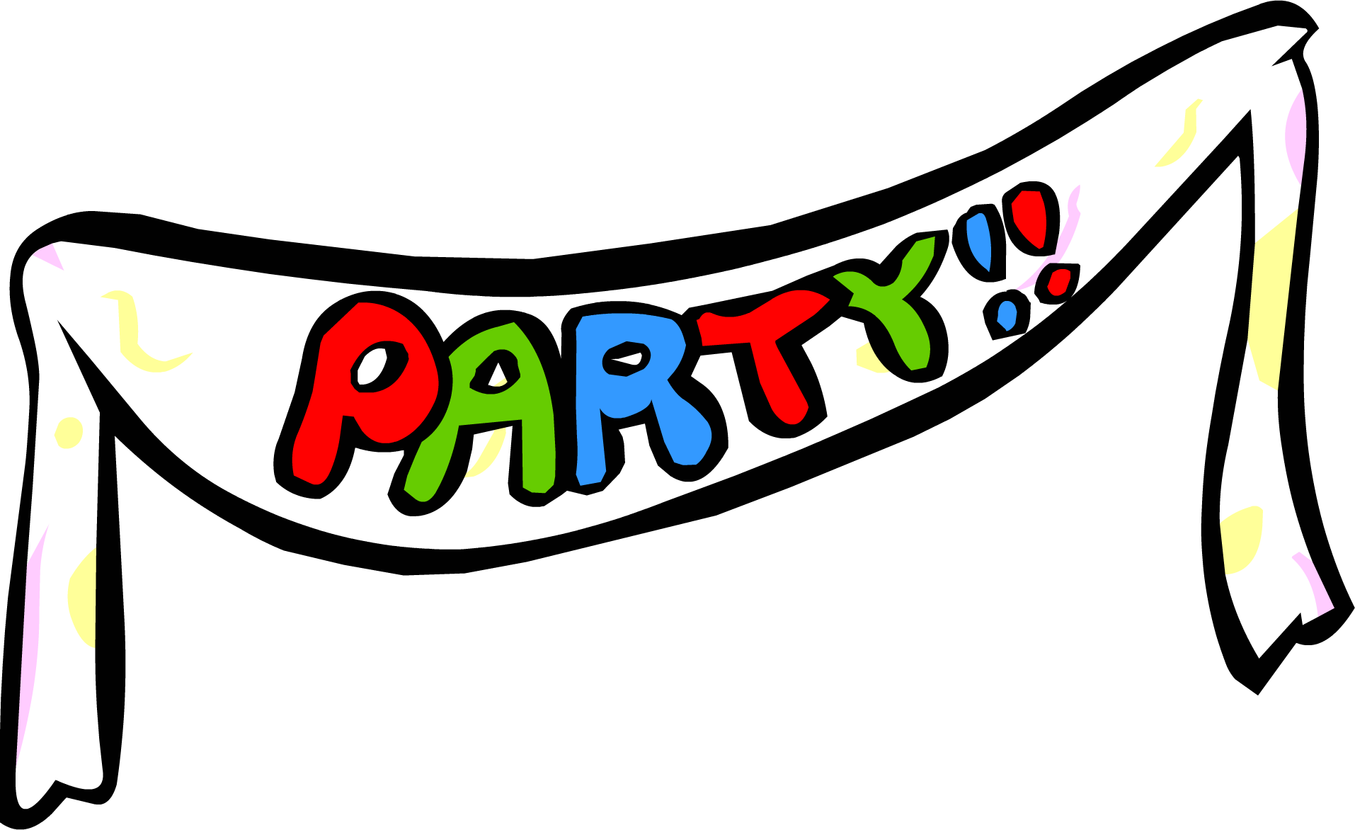 Party Banner Png Clipart (1914x1172), Png Download