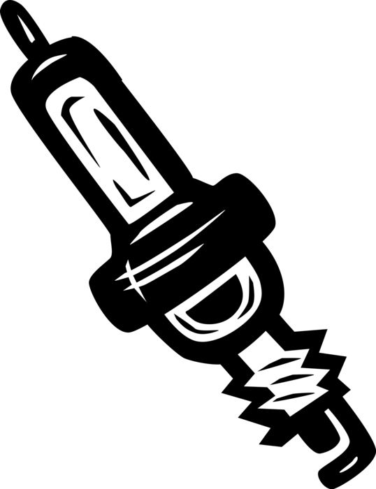 Delivers Electric Current - Zündkerze Clipart - Png Download (538x700), Png Download