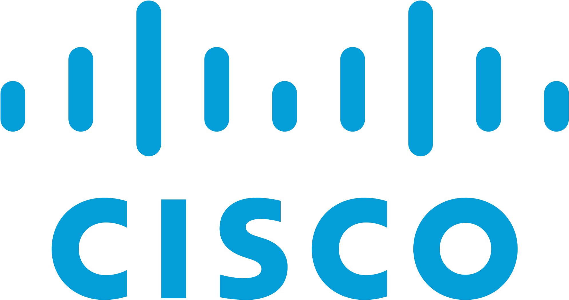 Cisco Logo Svg - Cisco Systems Inc Logo Clipart (2000x1060), Png Download