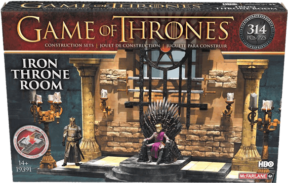 Game Of Thrones - Iron Throne Room Lego Clipart (600x600), Png Download