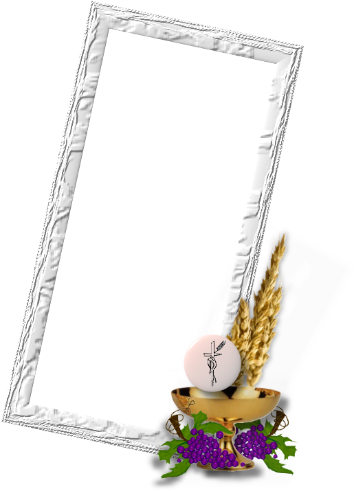 Cadre Communion Clipart (531x753), Png Download