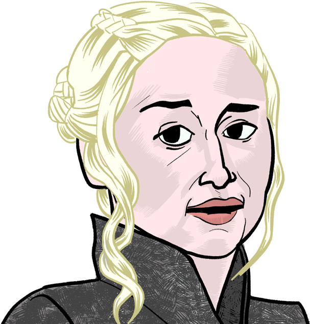 Daenerys Targaryen Clipart (650x650), Png Download