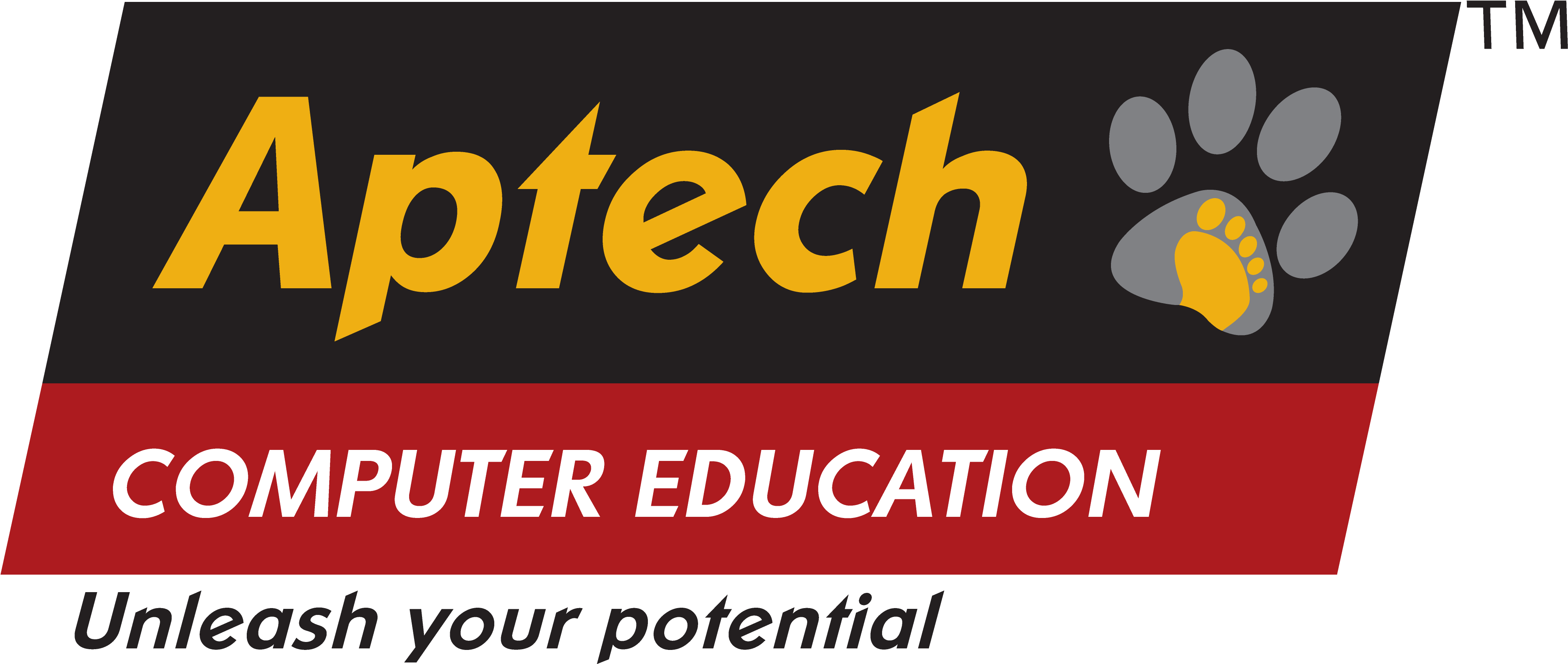 Aptech Computer Education Logo Clipart (4184x1800), Png Download