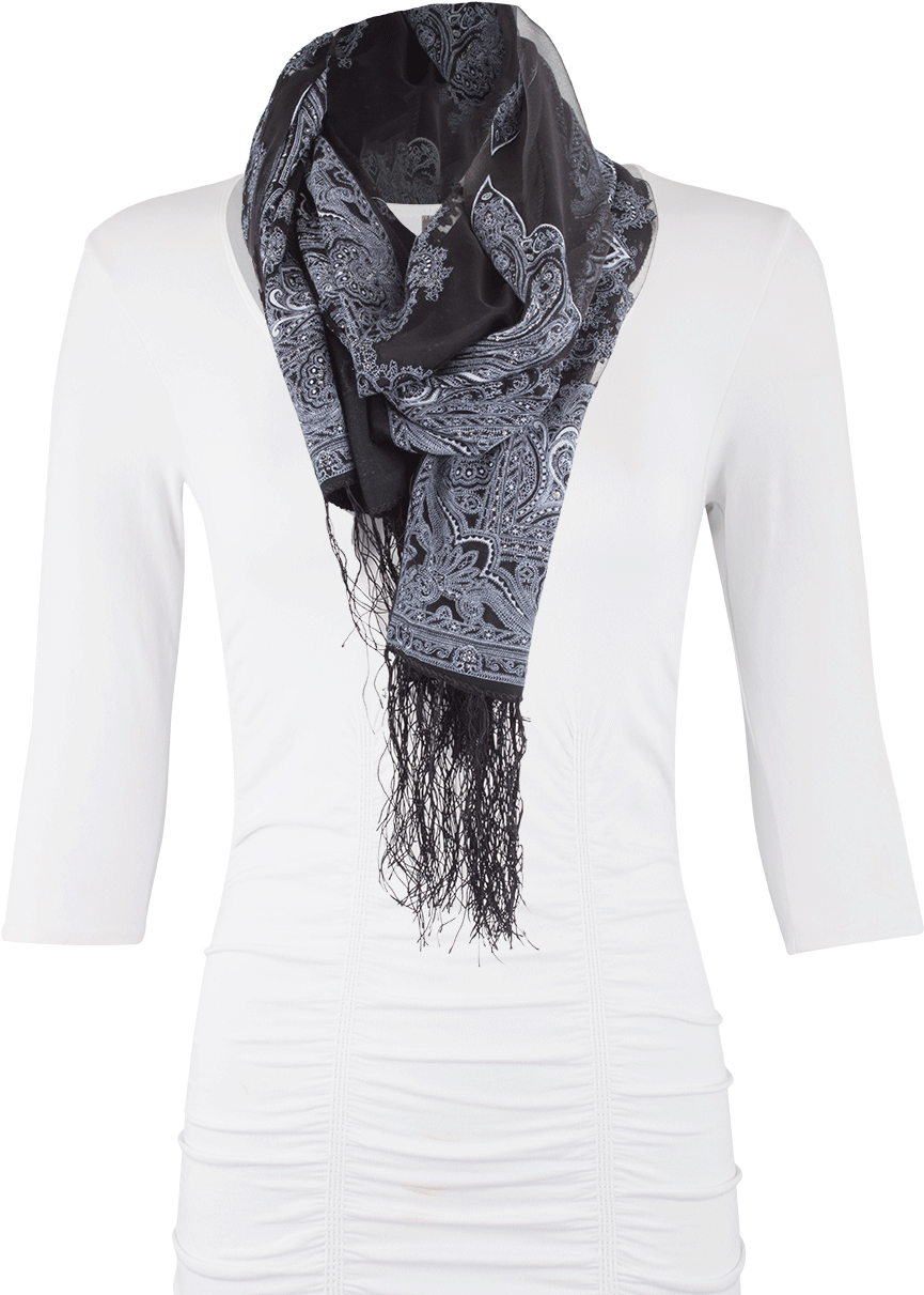 Tasha Polizzi Bandana Scarf - Scarf Clipart (870x1280), Png Download