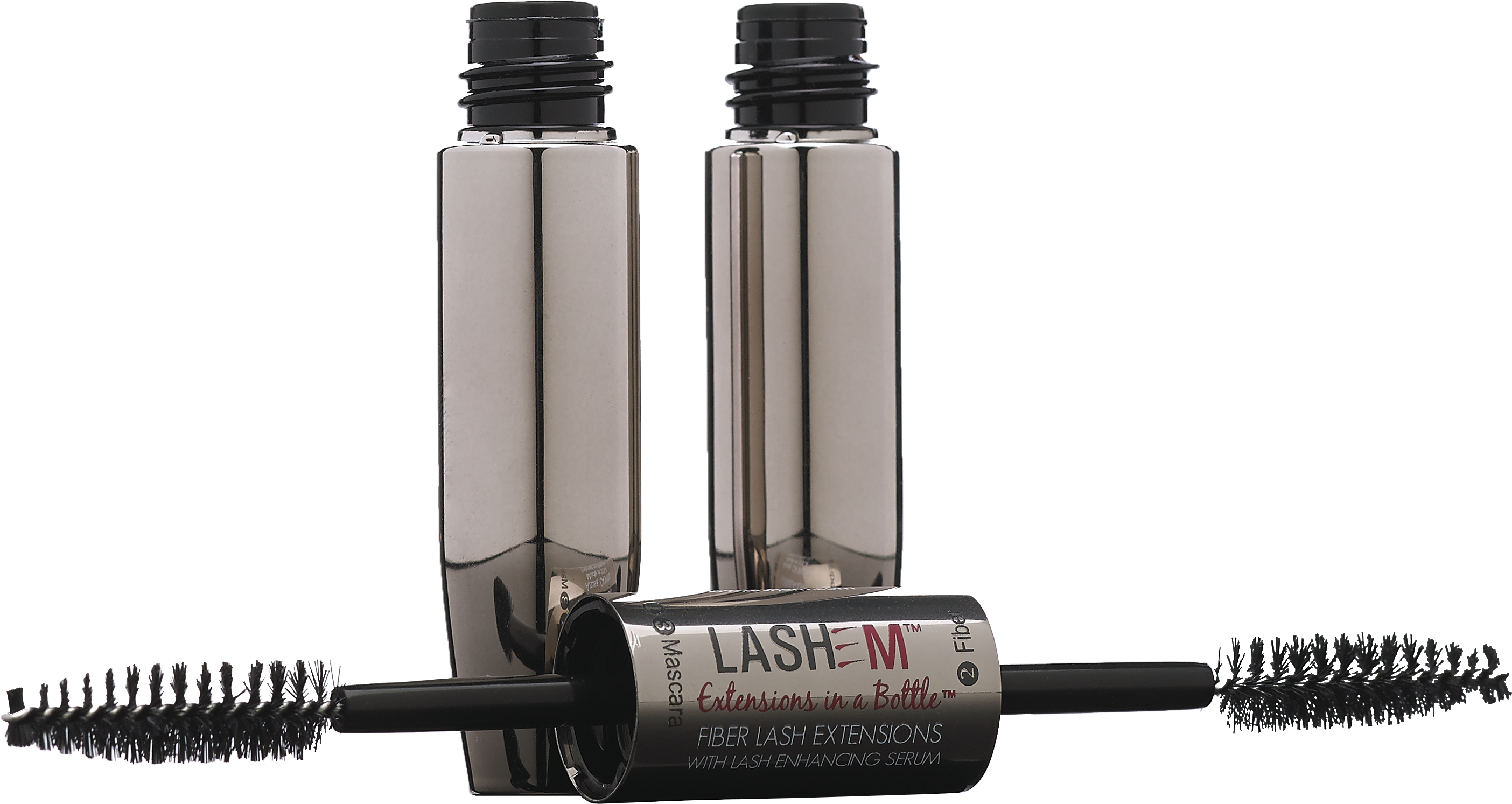 Extensions In A Bottle Fiber Lash Extension Mascara - Eye Liner Clipart (3578x2811), Png Download