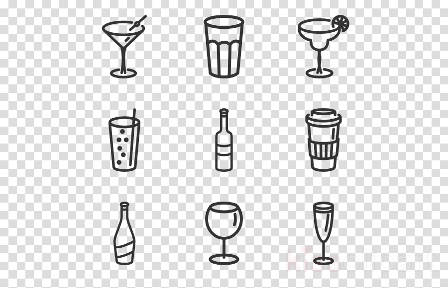 Drinking Glasses Icon Clipart Drink Glass Computer - St Bernard Png Transparent Png (900x580), Png Download
