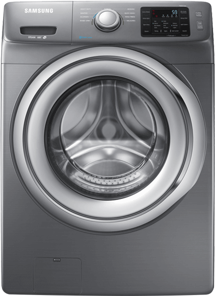 Front Loader Washing Machine Png Image Background - Samsung Front Load Washer Clipart (519x804), Png Download