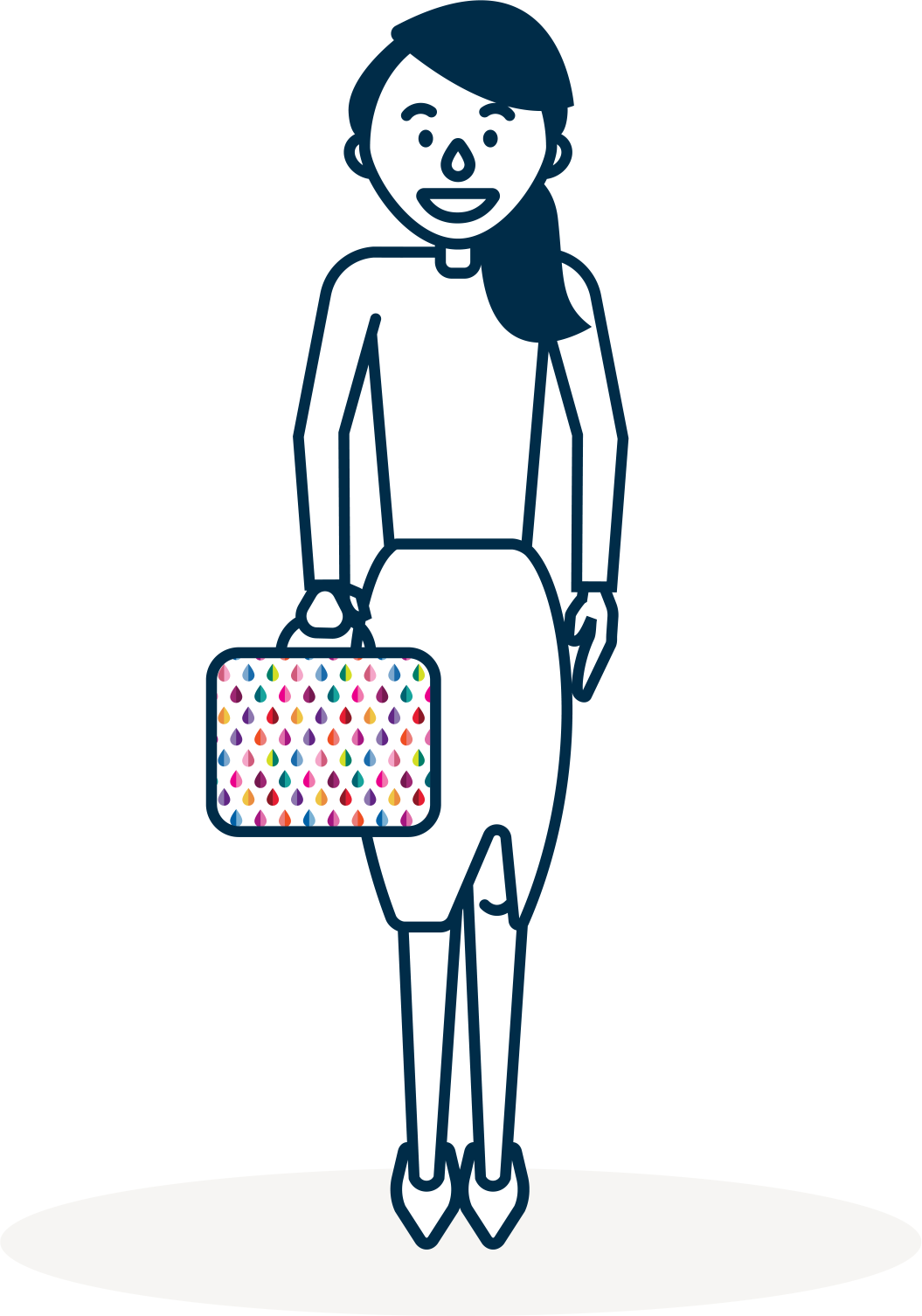 Lady Clipart (1055x1506), Png Download