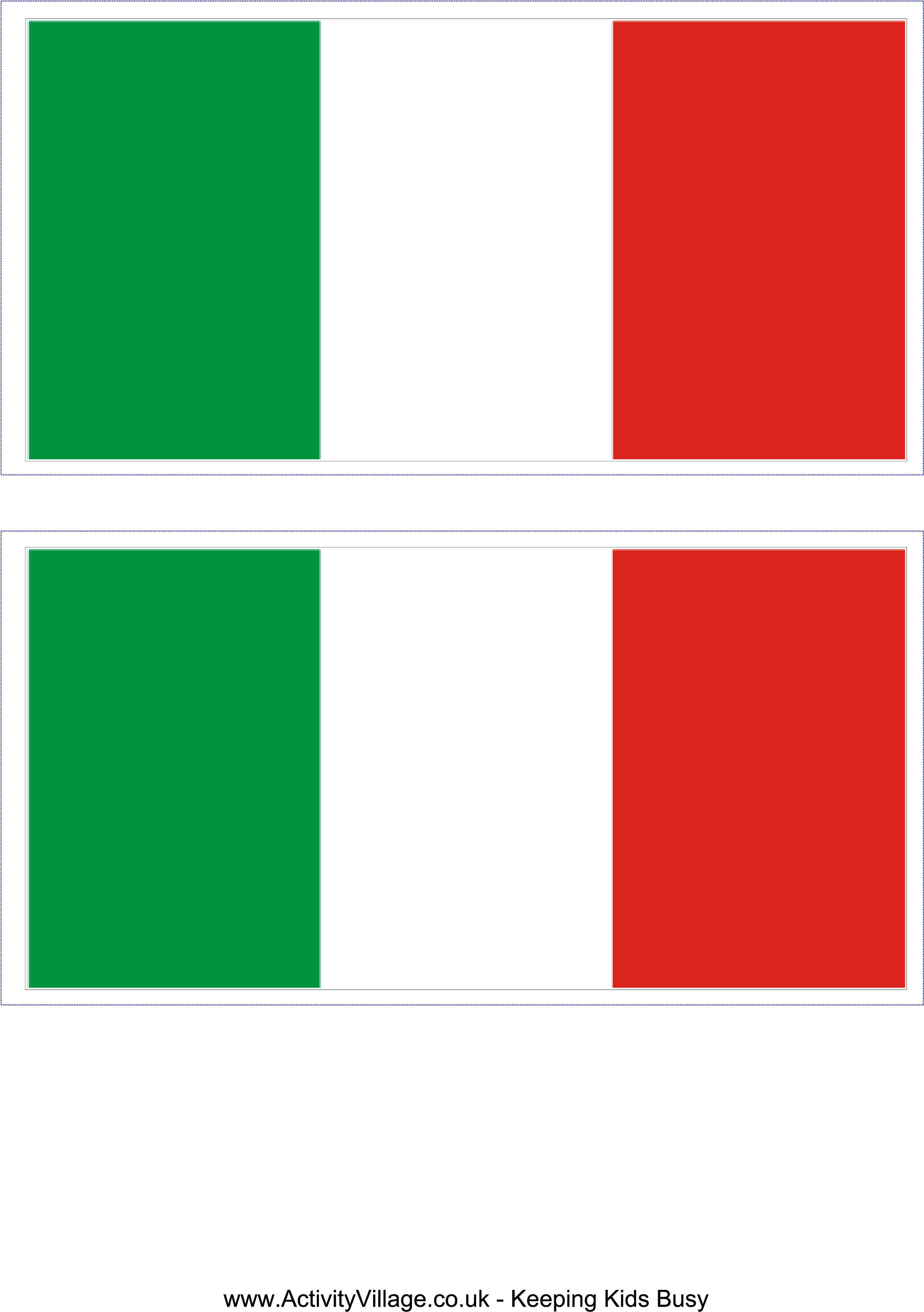 The Flag Of Italy - Flag Clipart (2286x3245), Png Download