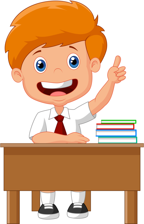 Explore School Clipart, Clip Art, And More - Dibujos Animados De Un Estudiante - Png Download (508x789), Png Download