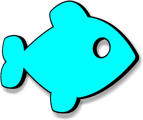 Fish Drawing - Fish Drawing Png Clipart (720x720), Png Download