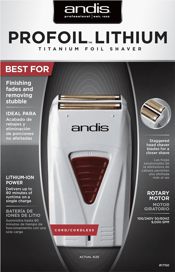 Andis Electric Shaver Clipart (780x920), Png Download