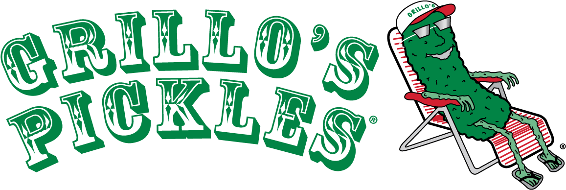 Grillo's Pickles - Grillo's Pickles Logo Clipart (1347x666), Png Download