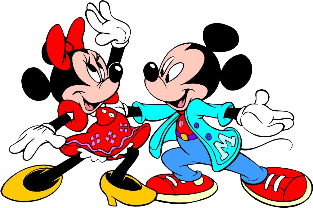 Disney Dancing Clipart - Png Dancing Mickey Mouse Transparent Png (1008x682), Png Download