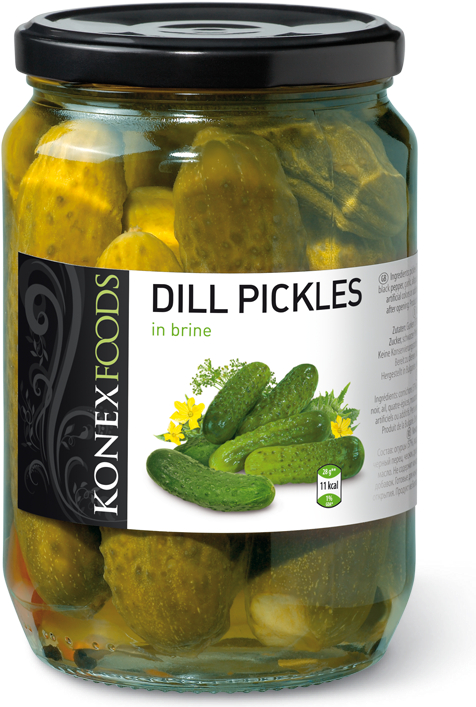 Pickled Cucumber Clipart (532x709), Png Download