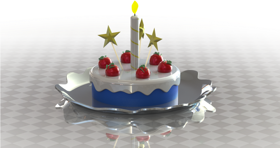 Birthday Cake Clipart (960x540), Png Download
