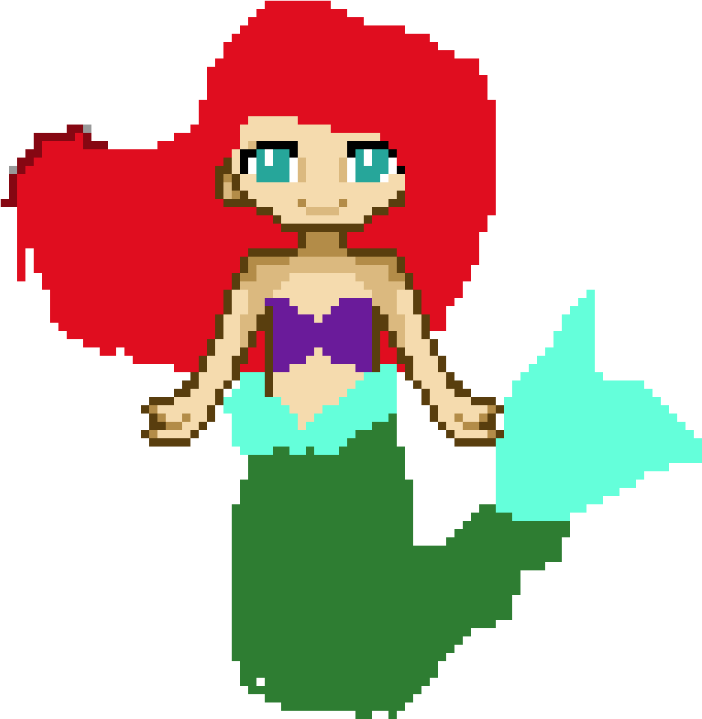 The Little Mermaid - Illustration Clipart (1021x1045), Png Download