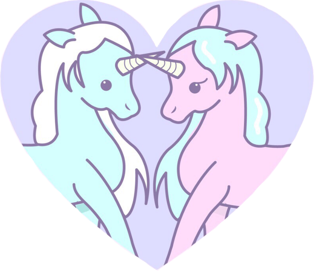 Pastel Kawaii Unicorn , Png Download Clipart (1024x886), Png Download