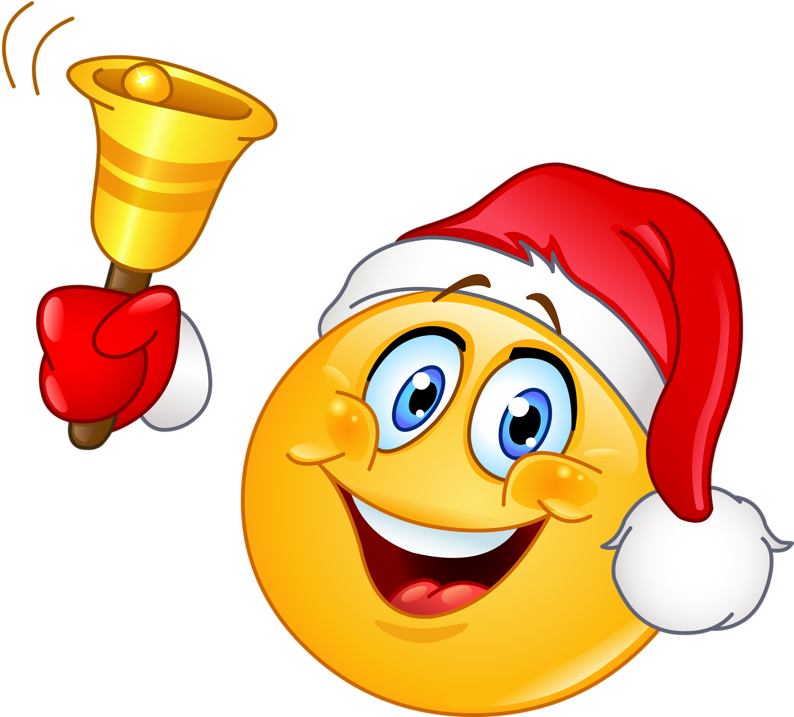 Christmas Emoticons Clipart (800x716), Png Download