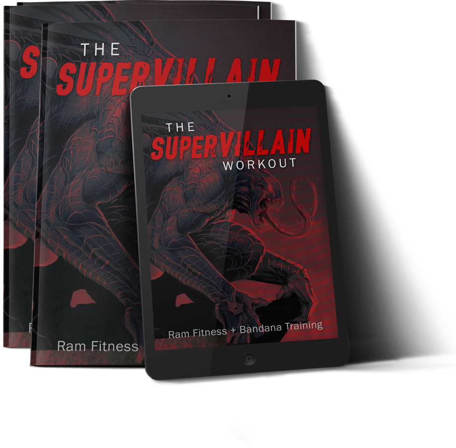Supervillain Workout Clipart (917x900), Png Download