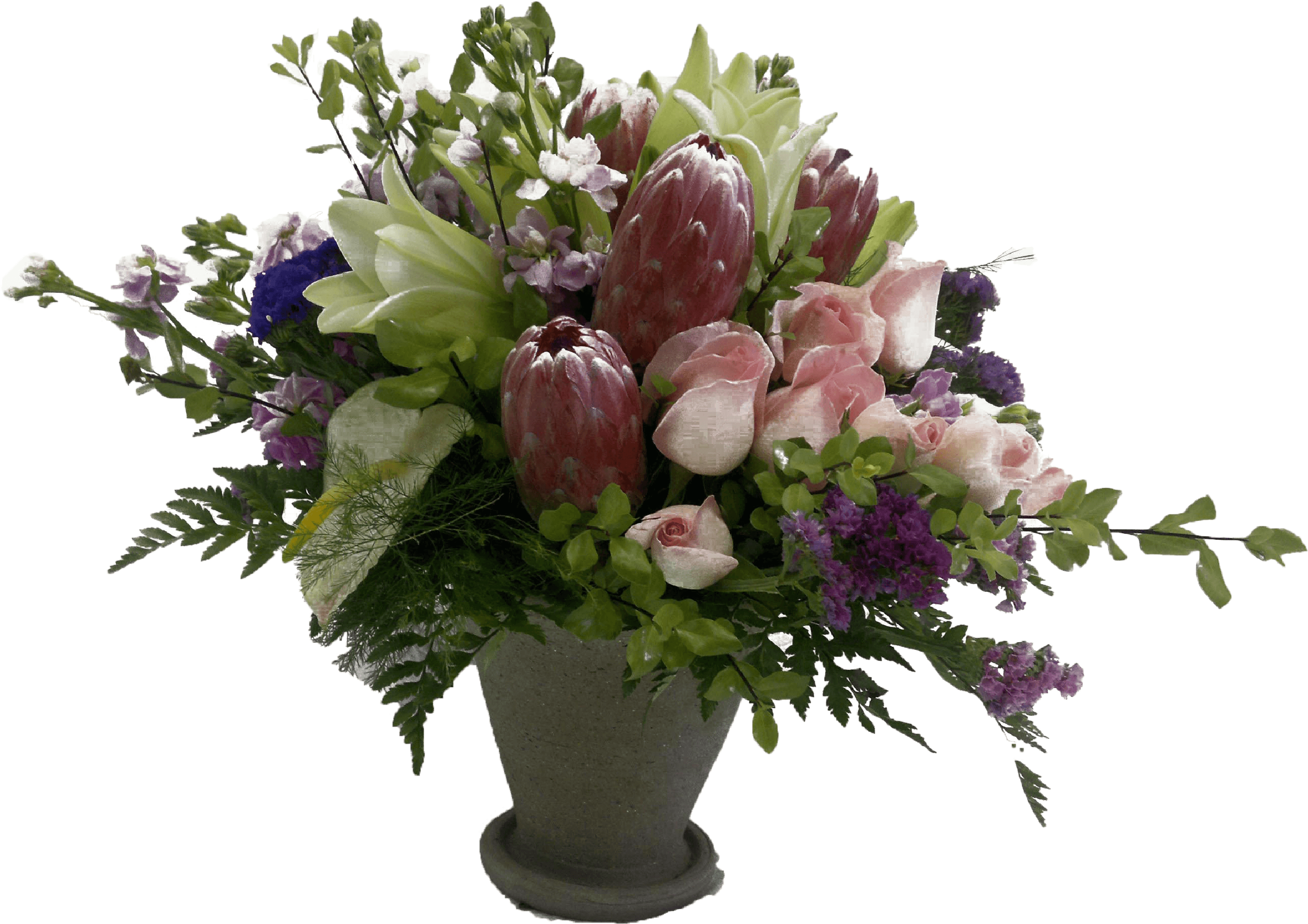 Pastel Flowers Png Clipart (3400x3400), Png Download