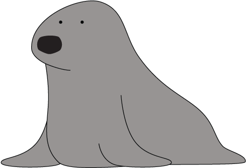 Image Free Stock Animals The Kingdom Seal Clipart (700x700), Png Download