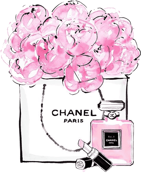 Chanel Perfume Free Frame Clipart - Chanel No 5 - Png Download (513x649), Png Download