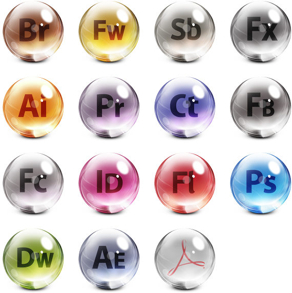 Search - Icon Adobe Glass Png Clipart (592x592), Png Download