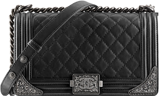 Chanel Boy Png - Chanel Dallas Bag Collection Clipart (846x1080), Png Download