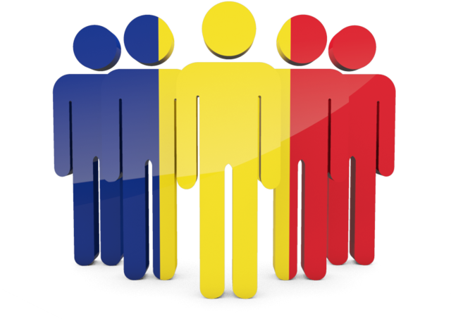 Download Flag Icon Of Romania At Png Format - Dominican Republic People Png Clipart (640x480), Png Download