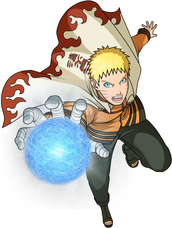 Naruto Rasengan Png Clipart (730x1095), Png Download