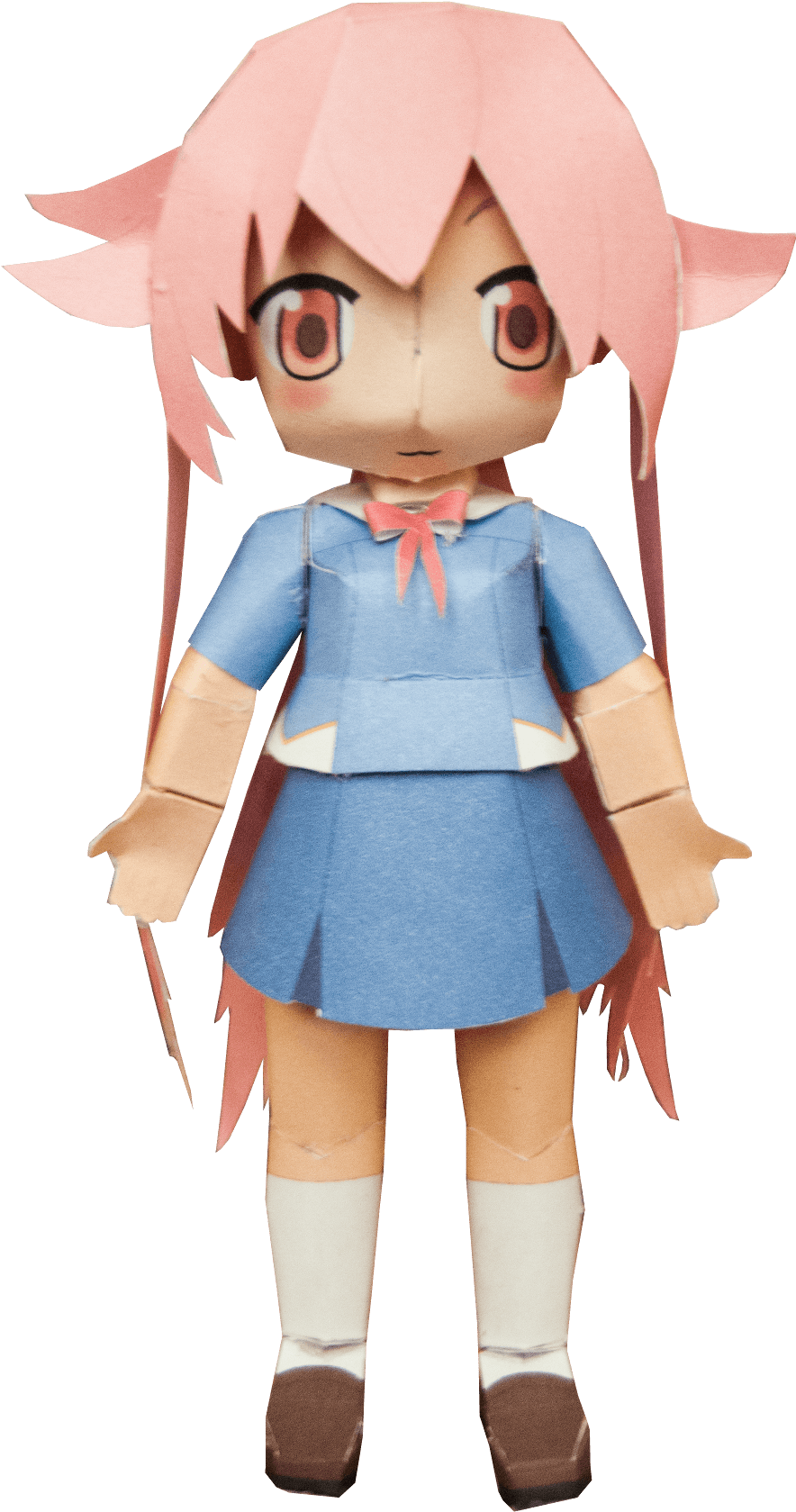 Yuno Gasai Chibi Doll - Yuno Gasai Papercraft Clipart (1752x1752), Png Download