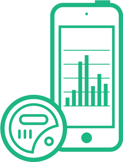 Personalized Communications - Smart Energy Meter Icon Clipart (520x650), Png Download